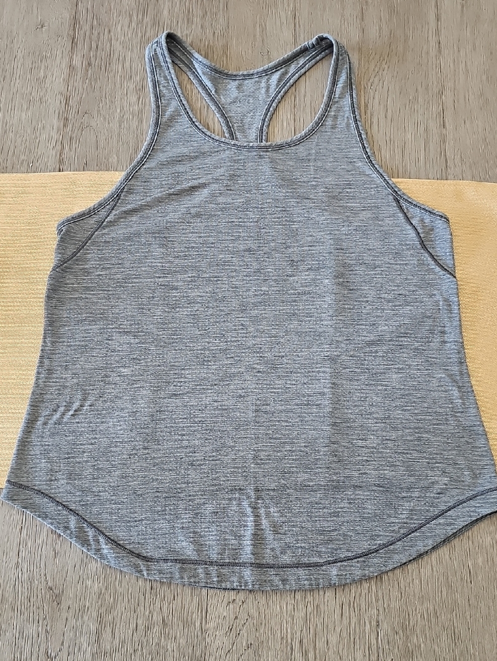 lululemon athletica Heather Gray Racerback Tank